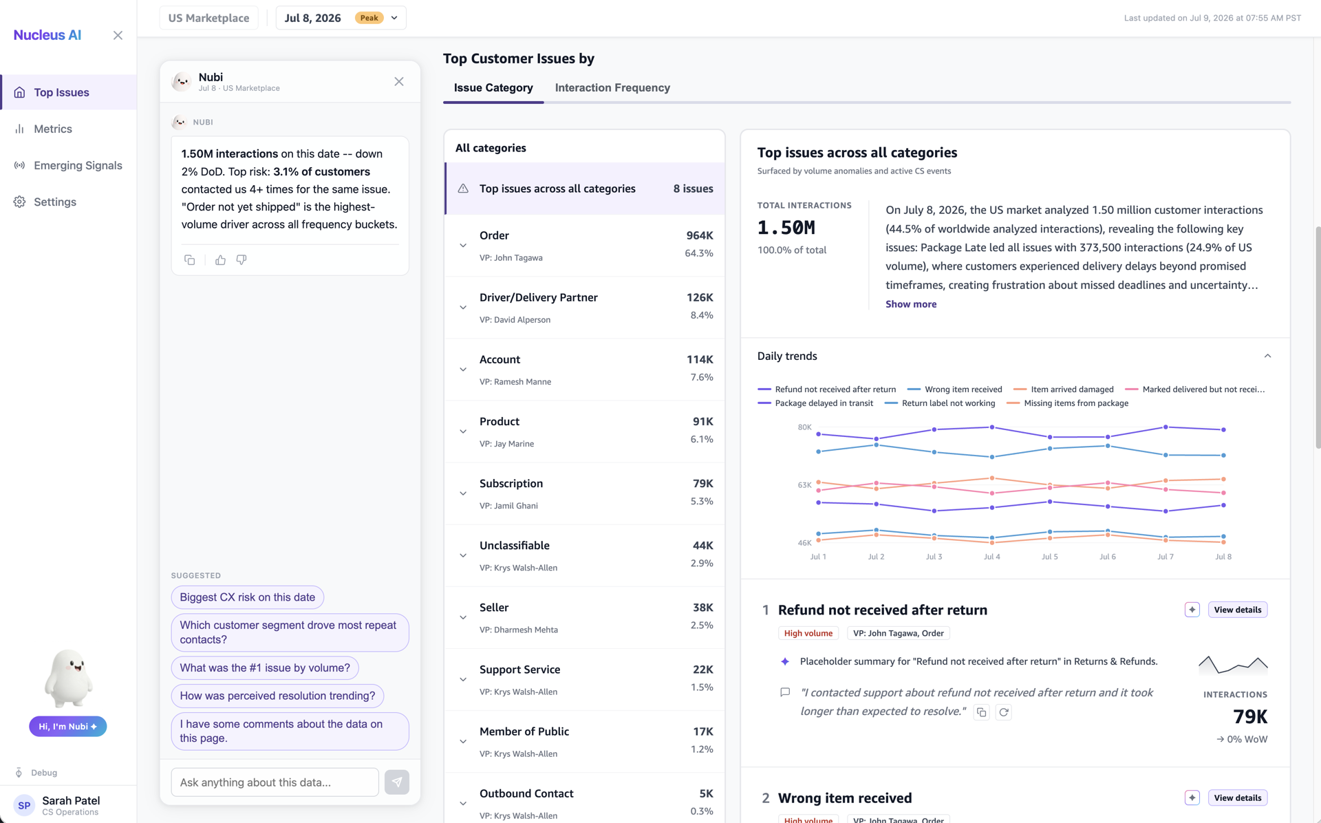Nucleus AI screen 2
