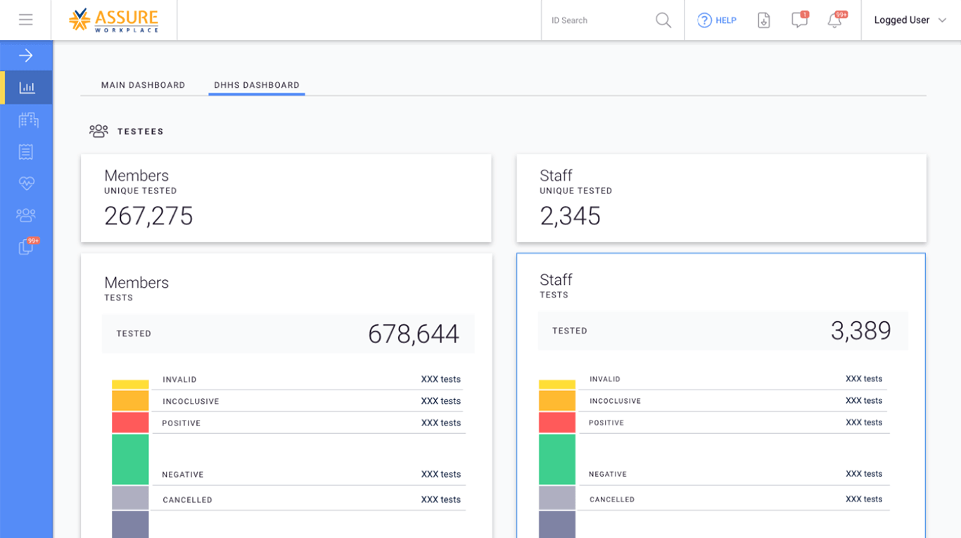 Spectrum web app — screen 1