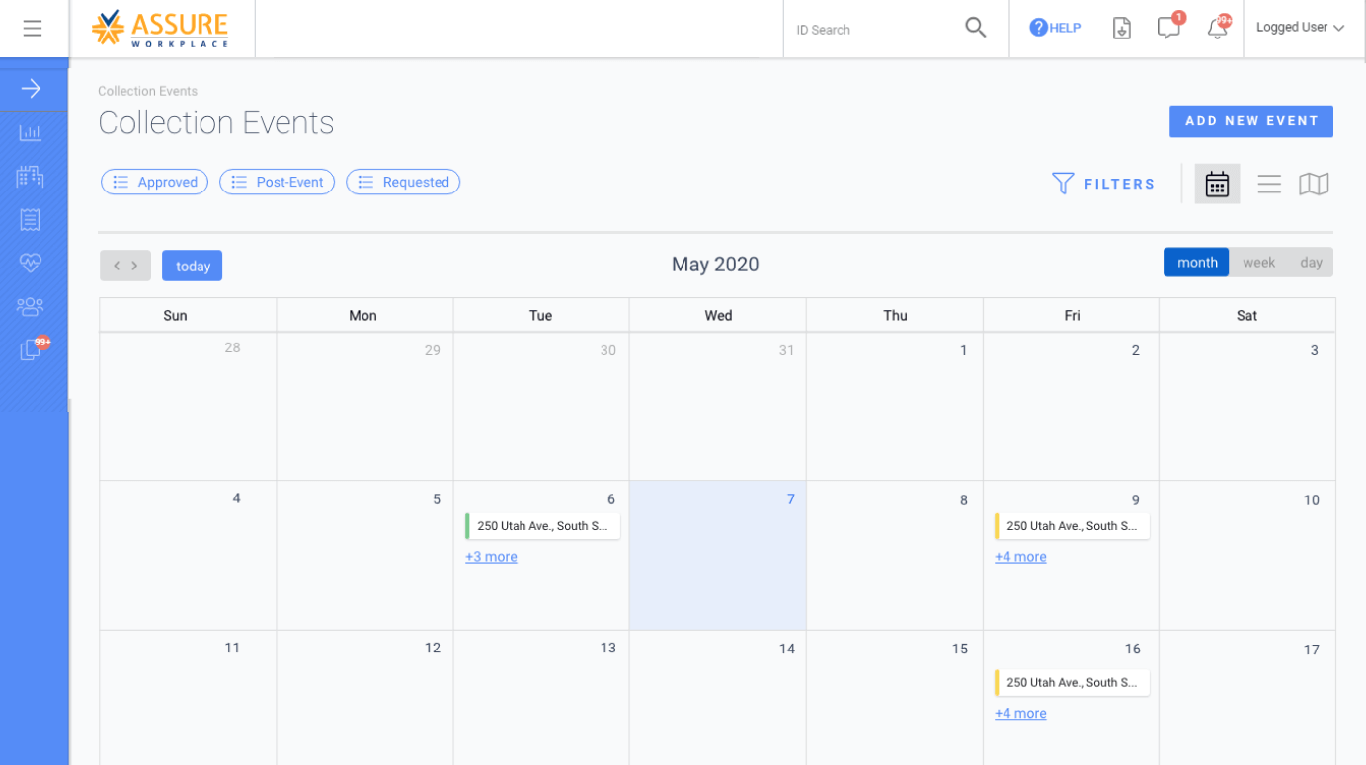 Spectrum web app — screen 2